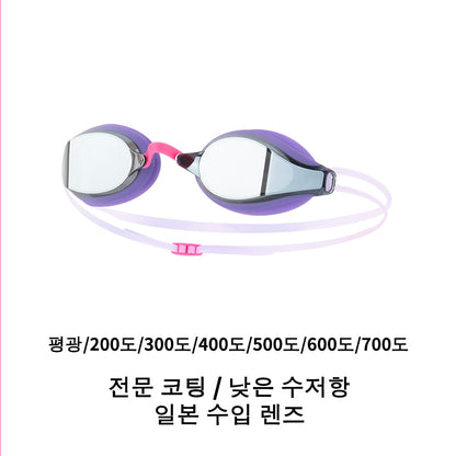 프로페셔널 소프레임 수경 도수용 미러 코팅